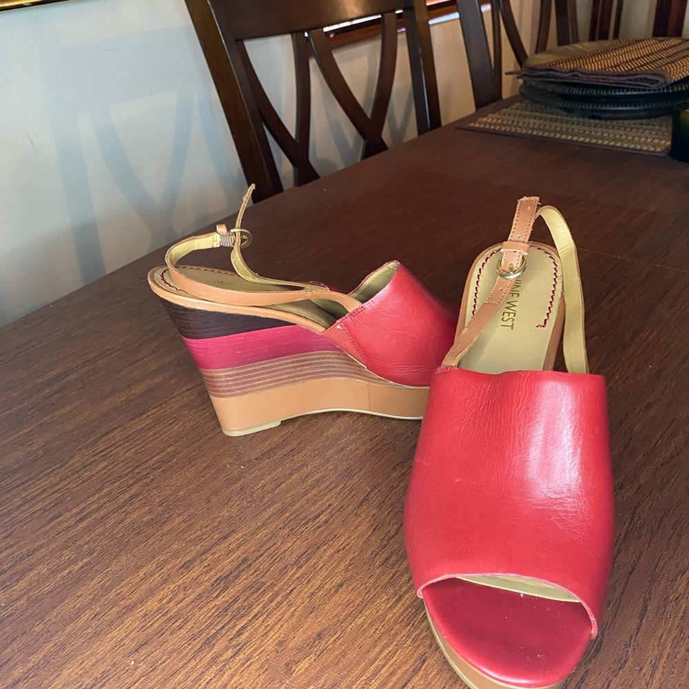 Leather Wedge